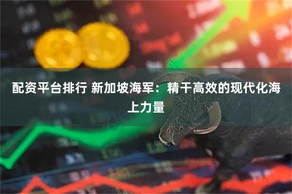 配资平台排行 新加坡海军：精干高效的现代化海上力量